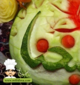بطيخة هدية لمطبخنا