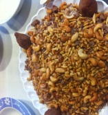 رز بالمكسرات