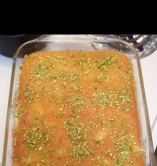 بسبوسة بالقشطة
