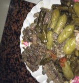ورق عنب وكوسا
