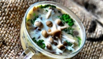 شوربة الفطر والكريمة