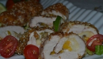 وصفة شهية ومميزة كوردون بلو بالجبنة 