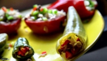 سلطة الزعتر الأخضر