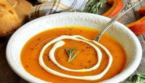 شوربة القرع والجزر
