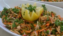 سلطة الجزر اللذيذه