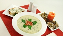 شوربة كريما الدجاج 