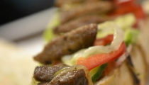 شاورما العجل الشهية 