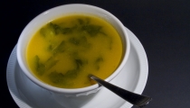 شوربة البصل الغنية 