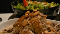 دجاج محشي بالخضار