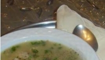 شوربة الفريك باللحم