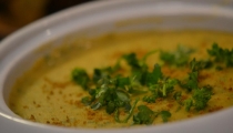 شوربة الذره الصحية  اللذيذة