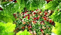 سلطة البرغل مع الخضروات