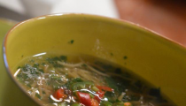 شوربة الملفوف والخضار 