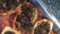 بطاطا محشوه باللحم