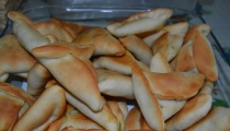 سمبوسك بالبطاطس والثوم