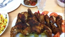 دجاجة كاملة مشوية