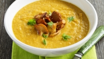شوربة الفطر بالكريما