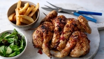 دجاج مشوي بتتبيلة مميزه !