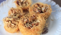 كنافة بالمكسرات