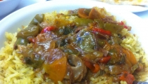 طاجن الأرز والدجاج 