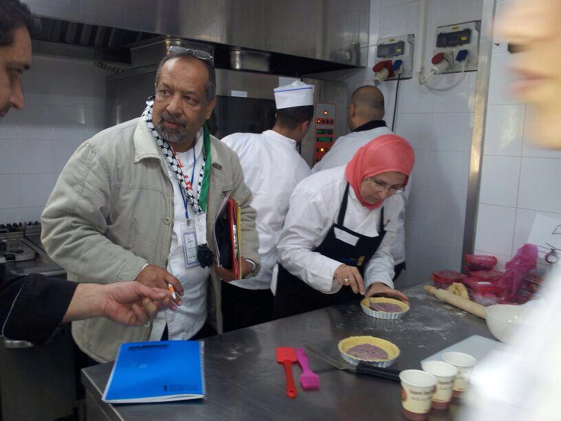 كلية كوليناري تكشف مهاراتها بمسابقة الشيف الفلسطيني لأفضل طبق